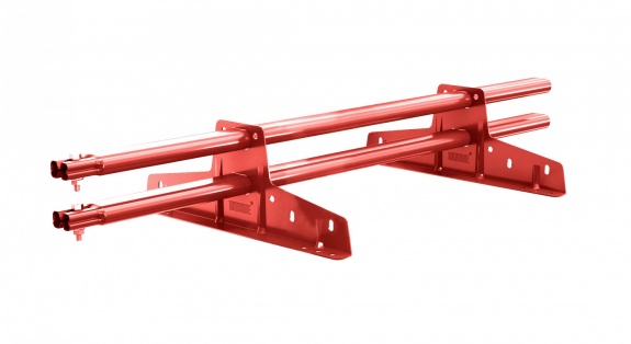 Снегозадержатель трубчатый BORGE для кровли из металлочерепицы, профнастила, материалов на основе битума 3м RAL8004