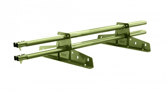 Снегозадержатель трубчатый BORGE для кровли из  металлочерепицы, профнастила, материалов на основе битума 3м RAL6001