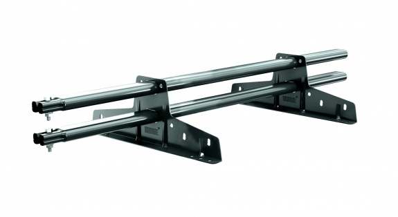 Снегозадержатель трубчатый BORGE для кровли из  металлочерепицы, профнастила, материалов на основе битума 1м RAL7026