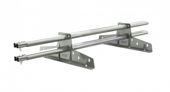 Снегозадержатель трубчатый BORGE для кровли из  металлочерепицы, профнастила, материалов на основе битума 1м RAL7026