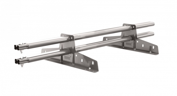 Снегозадержатель трубчатый BORGE для кровли из  металлочерепицы, профнастила, материалов на основе битума 1м RAL7026