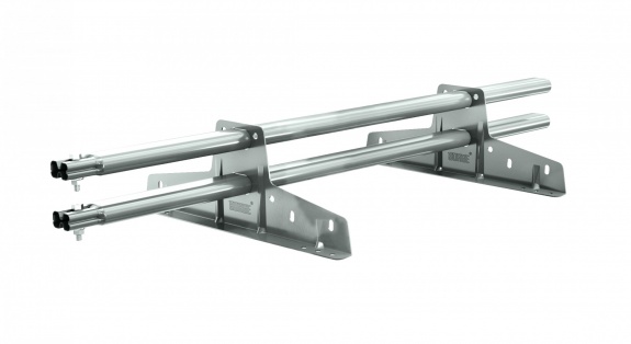 Снегозадержатель трубчатый BORGE для кровли из  металлочерепицы, профнастила, материалов на основе битума 1м RAL7026