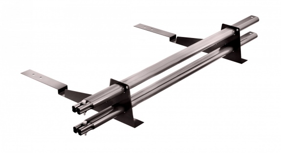 Снегозадержатель трубчатый BORGE для кровли из композитной черепицы 1м RAL8004