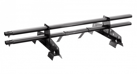 Снегозадержатель трубчатый BORGE для профнастила Н-60, Н-75 3м RAL3003