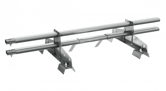 Снегозадержатель трубчатый BORGE для профнастила Н-114 3м RAL3003