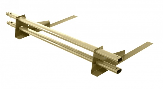 Снегозадержатель трубчатый BORGE для гибкой черепицы 3м RAL1007