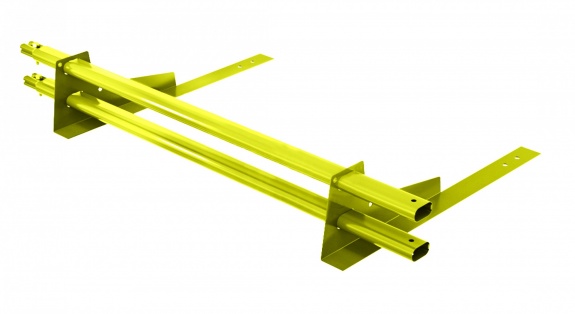 Снегозадержатель трубчатый BORGE для гибкой черепицы 3м RAL1007