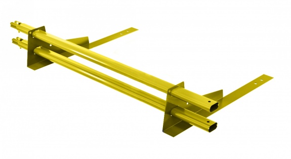 Снегозадержатель трубчатый BORGE для гибкой черепицы 3м RAL1007