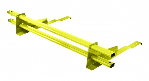 Снегозадержатель трубчатый BORGE для черепичной кровли 3м RAL1007