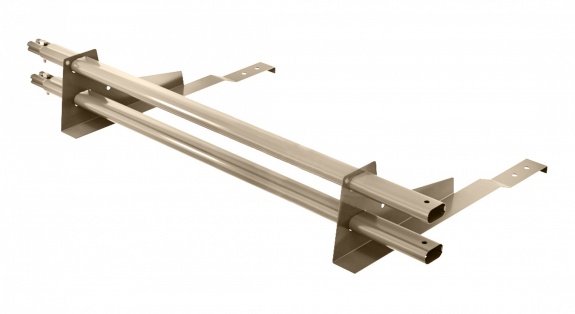 Снегозадержатель трубчатый BORGE для черепичной кровли 3м RAL1007