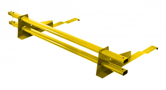 Снегозадержатель трубчатый BORGE для черепичной кровли 3м RAL1007