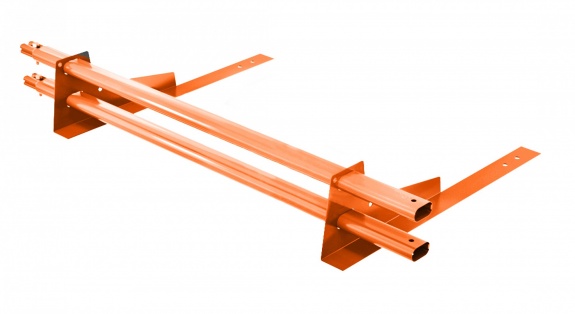 Снегозадержатель трубчатый BORGE для гибкой черепицы 1м RAL8004