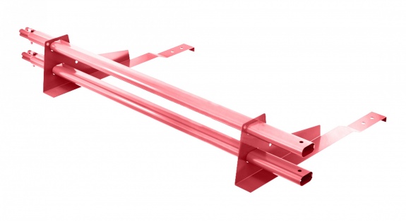 Снегозадержатель трубчатый BORGE для черепичной кровли 3м RAL8004