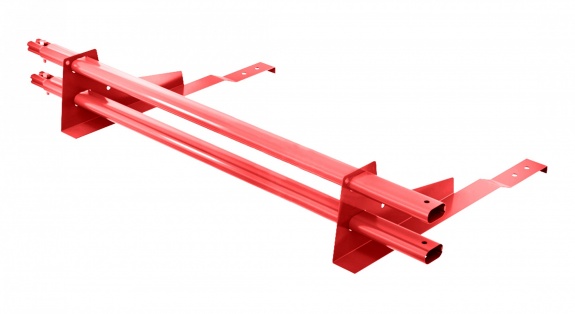 Снегозадержатель трубчатый BORGE для черепичной кровли 3м RAL8004