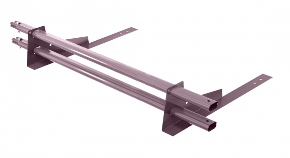 Снегозадержатель трубчатый BORGE для гибкой черепицы 1м RAL4005