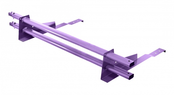 Снегозадержатель трубчатый BORGE для черепичной кровли 3м RAL4005