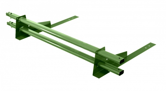 Снегозадержатель трубчатый BORGE для гибкой черепицы 3м RAL6001