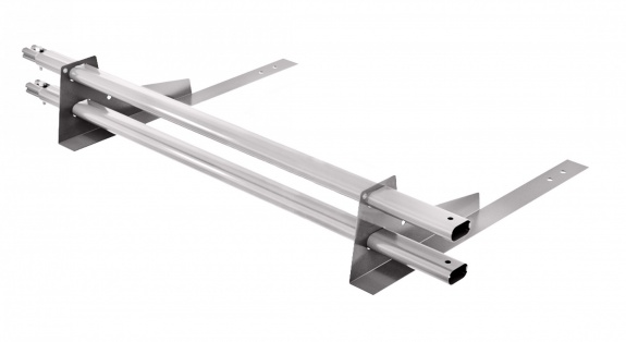 Снегозадержатель трубчатый BORGE для гибкой черепицы 1м RAL9005