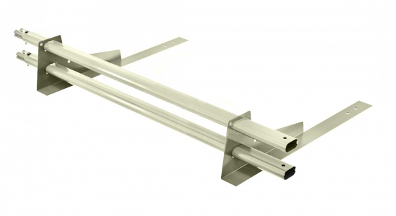 Снегозадержатель трубчатый BORGE для гибкой черепицы 1м RAL9005