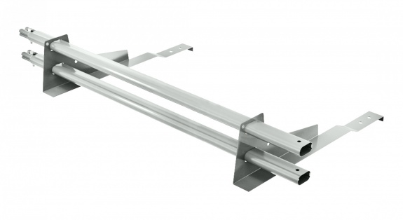 Снегозадержатель трубчатый BORGE для черепичной кровли 1м RAL9005