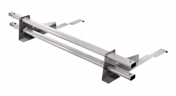 Снегозадержатель трубчатый BORGE для черепичной кровли 1м RAL9005