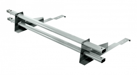 Снегозадержатель трубчатый BORGE для черепичной кровли 1м RAL9005