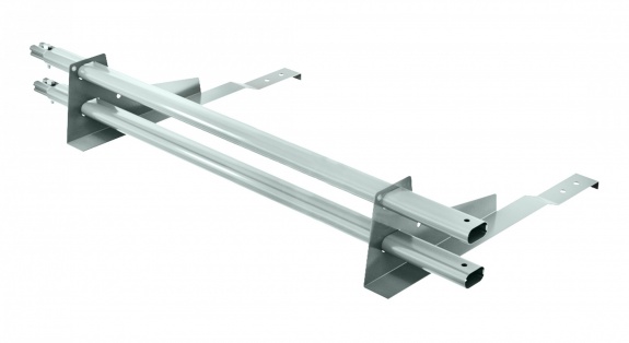 Снегозадержатель трубчатый BORGE для черепичной кровли 1м RAL9005