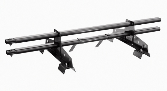 Снегозадержатель трубчатый BORGE для профнастила Н-114 1м, matt