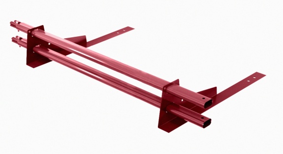 Снегозадержатель трубчатый BORGE для гибкой черепицы 3м, matt