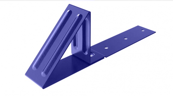 Снегостопор металлический для гибкой черепицы BORGE RAL3011