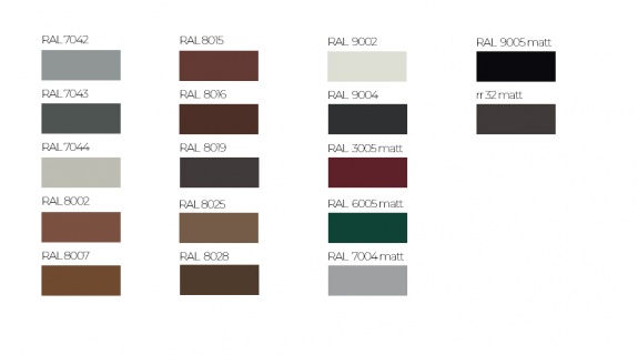 Снегостопор металлический для гибкой черепицы BORGE RAL7042