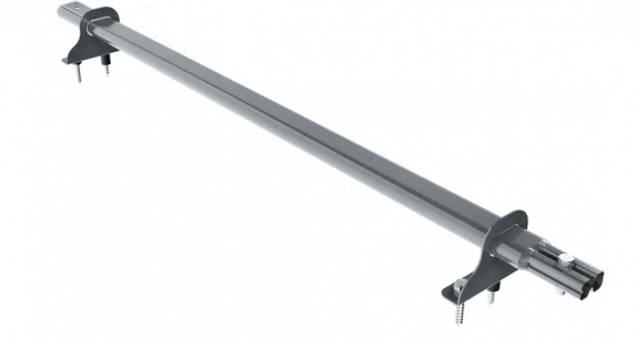 Снегозадержатель однотрубчатый BORGE для кровли из металлочерепицы 3м RAL3011