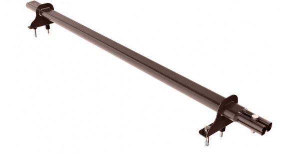 Снегозадержатель однотрубчатый BORGE для кровли из металлочерепицы 3м RAL3011