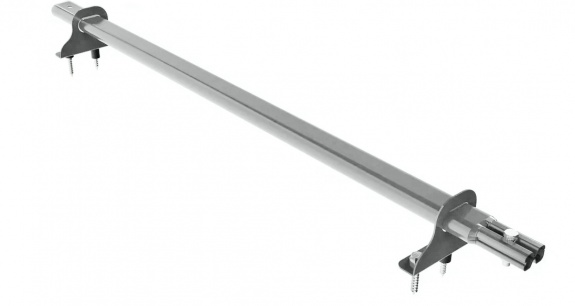 Снегозадержатель однотрубчатый BORGE для кровли из металлочерепицы 3м RAL3003