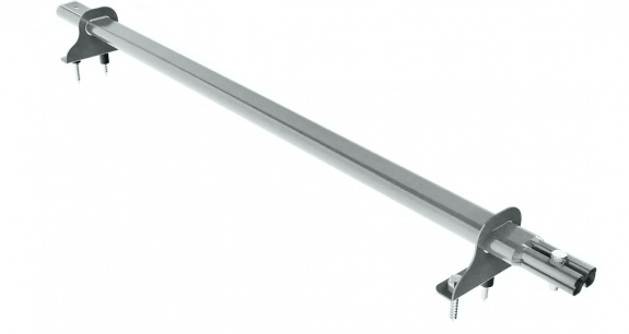 Снегозадержатель однотрубчатый BORGE для кровли из металлочерепицы 3м RAL7026