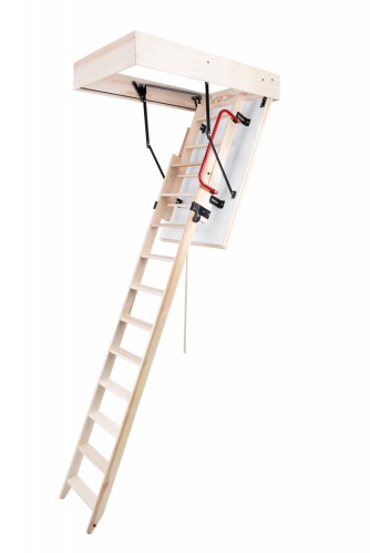 Чердачная лестница OmanSLIDING 2-х секционная 60х120х310