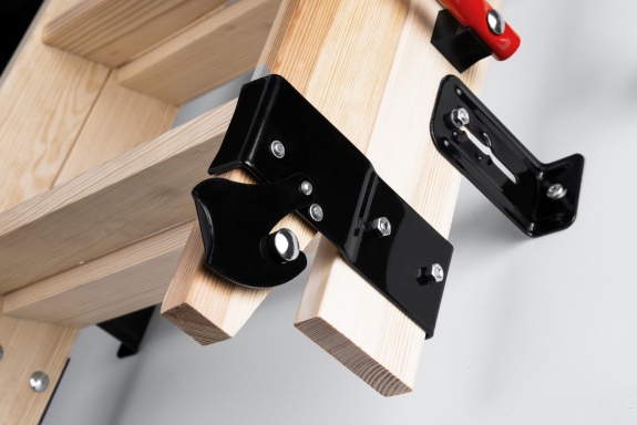 Чердачная лестница OmanSLIDING 2-х секционная 60х120х310