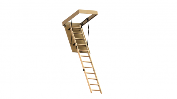 Чердачная лестница Oman STANDARD 3-х секционная 60х120х280 с люком