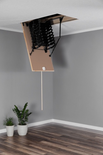 Чердачная лестница Oman NOZYCOWE TERMO GREY 3-х секционная 70х80х290