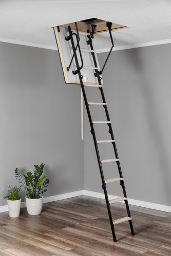 Чердачная лестница Oman STALLUX EI45 3-х секционная 60х100х265