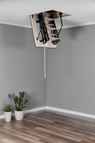 Чердачная лестница Oman STALLUX EI45 3-х секционная 60х100х265