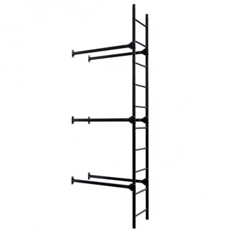 Лестница фасадная BORGE, нижняя секция, 2,7 м RAL3003