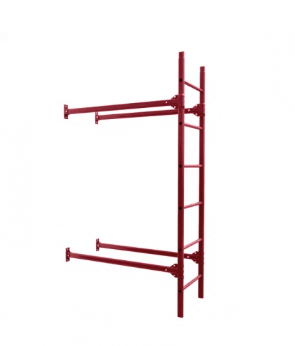 Лестница фасадная BORGE, нижняя секция, 1,8 м RAL3011