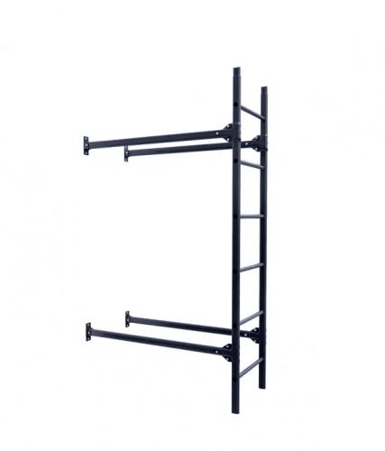 Лестница фасадная BORGE, нижняя секция, 1,8 м RAL9005