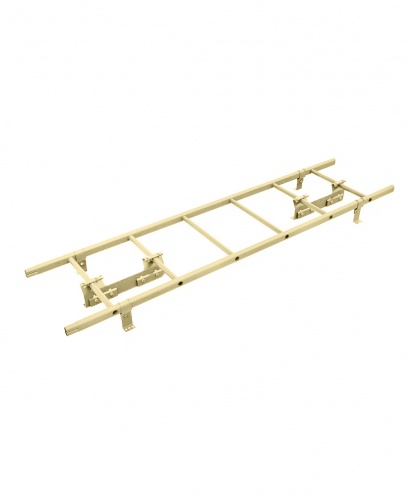 Лестница кровельная BORGE 1,8 м для фальцевой кровли RAL1007