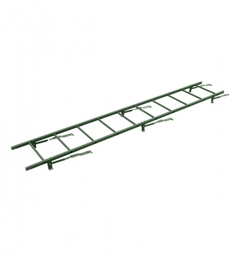 Лестница кровельная BORGE 2.7 м для черепичной кровли RAL6001