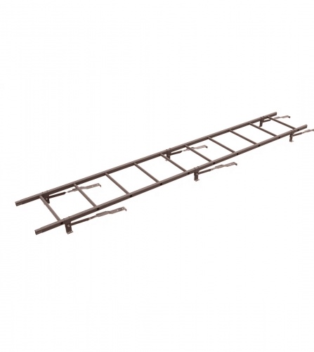 Лестница кровельная BORGE 2.7 м для черепичной кровли RAL6001