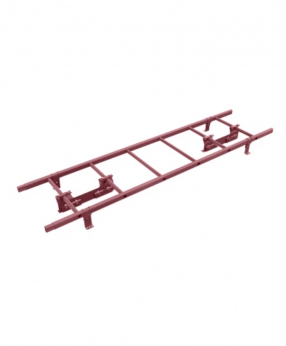 Лестница кровельная BORGE 1,8 м для фальцевой кровли RAL3003