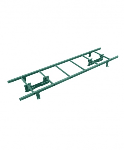 Лестница кровельная BORGE 1,8 м для фальцевой кровли RAL3003