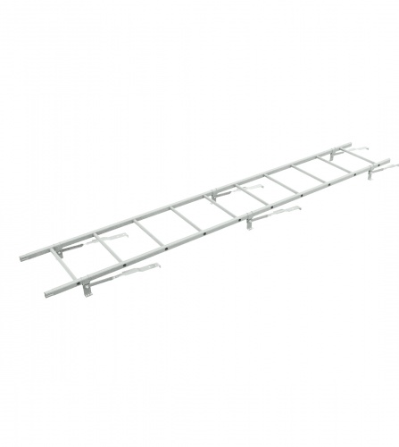 Лестница кровельная BORGE 2.7 м для черепичной кровли RAL3011